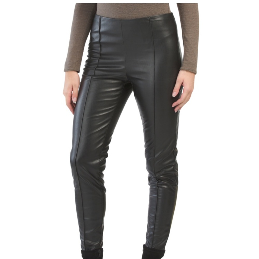 Zac&Rachel faux leather legging/ankle/hi-rise